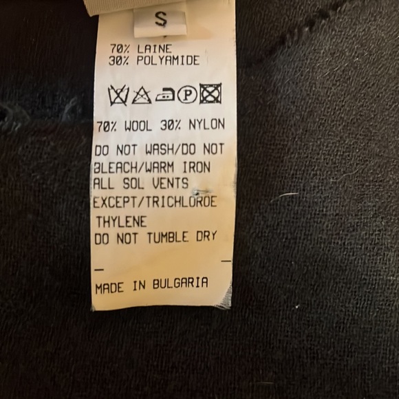 Lilith deep teal combined wool dress Small - Picture 7 of 7